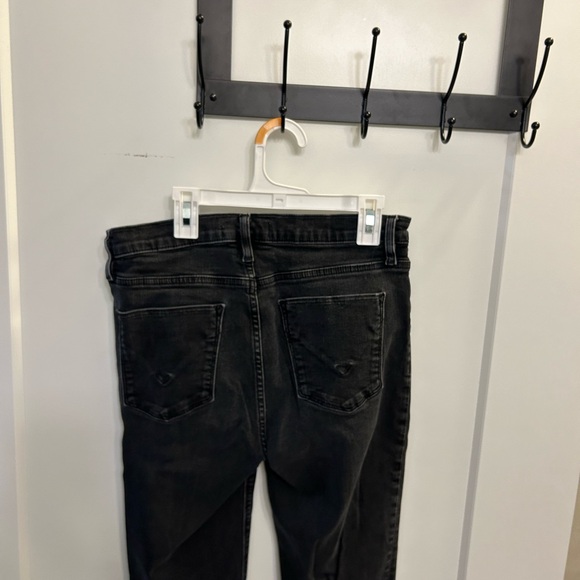 Hudson High Waisted Black Skinny Jeans - Picture 8 of 9